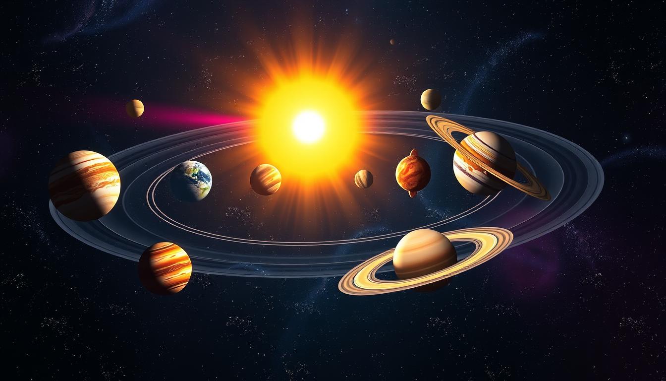 How does the solar system work?