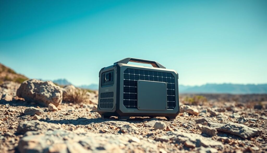 Portable solar generator