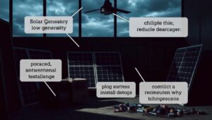 What are the disadvantages of solar generators?