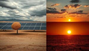 What are the two main limitations of solar energy?